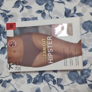 Black bow hipster 5 pack